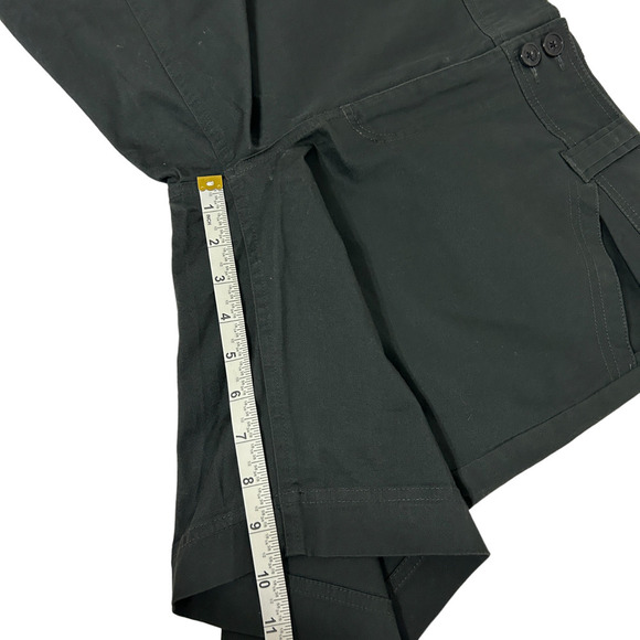 Crazy Shirts Hawaii Womens Size 12 Gray Bottom Chino Flat Front Shorts - Picture 10 of 12